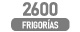 2600 frigorías